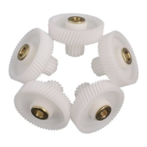 NEW-5 Pieces / Set Of Meat Grinder Parts Gear Plastic Gear Suitable For Mg-2501-18-3 Elenberg