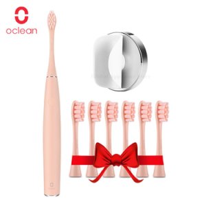 Oclean Air Electric Toothbrush Set with 6 Brush Head Wall-Mounted Holder APP Control Waterproof Fast Charging Tooth Brush
