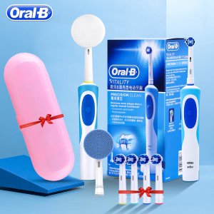 Oral B Sonic Electric Toothbrush Rotating Vitality D12013 Rechargeable Teeth Brush Oral Hygiene Tooth Brush Teeth Brush Heads