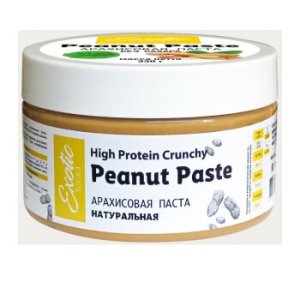 Sugar-free 100% natural peanut paste, classic, 330g exotic food