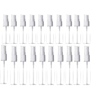 20 Packs of Clear Plastic Fine Mist Spray Bottle,20Ml,For Essential Oils, Travel, Perfumes and More