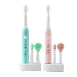 Electric Toothbrush USB Rechargeable Tooth Brush Adult Electronic Washable Whitening Teeth Brush Washable Whitening Teeth Brush