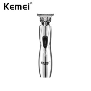Kemei Slimline Pro Lithium Ion T-blade Close-cutting Hair Trimmers Zero Gapper Barber Shop D8 Lightweight Cord/cordless Design