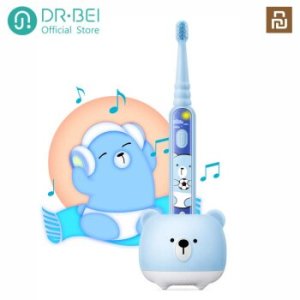 Xiaomi Youpin Kids Sonic Electric Toothbrush Safety Automatic Soft Waterproof Rechargeable Oral Care Cleaner Smart Speaker