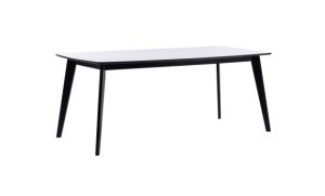 Soffadirekt Sanda matbord 190 vit/svart