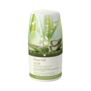 ALOE - Desodorante roll-on - para todo tipo de piel - con zumo de Aloe (50 ml) - lenitivo y refrescante