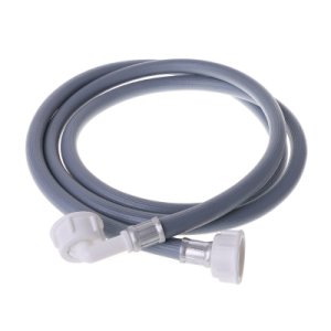 1.5m/ 2m Washing Machine Dishwasher Inlet Pipe Water Feed Fill Hose With 90 Degree Bend