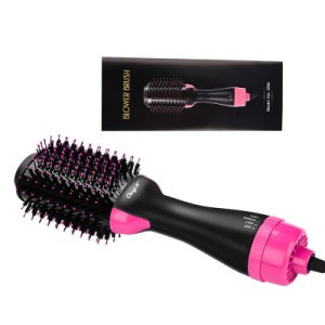 1000W Electric Ceramic Hairdryer Comb Blow Dryer Brush Curling Iron Hair Curler Hair Dryer Brush Straightener Comb Styling Tool