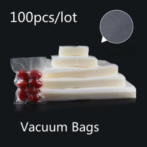 100pcs/lot Vacuum Sealer Bags for Food Vacuum Sealer Packing Machine Food Storage Bag With Food Grade Material​ Keep Food Fresh