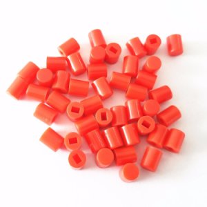 100pcs/pack G137 Red Color 6*7mm Switch Caps Free Russia Shipping