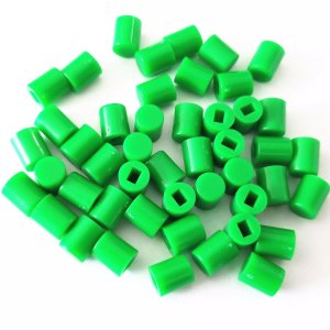 100pcs/pack G138 Green Color 6*7mm Switch Caps Free Russia Shipping