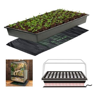 122x50cm Pet Retile Pad Plant Seedling Heating Pad Waterproof Seed Germination Propagation Clone Starter Pad Garden Supplies