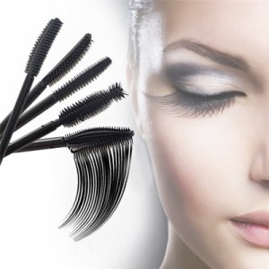 1PC Eyelash Brushes Silicone Head Disposable Mascara Wands Eyelash Brushes Lash Extention 2u0517