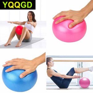 1Pcs 25cm Pilates Ball, Anti Burst Mini Ball Perfect For Yoga, Exercise, Balance & Stability Training