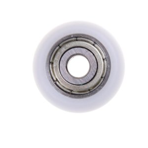 1PCS Carbon Steel Bearing Pulley Wheels Embedded Groove Suitable For Furniture Hardware Accessories 5*21.5*7mm