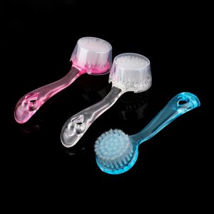 1pcs Soft Bristle Brush Scrub Exfoliating Facial Brush Face Care tool Cleaning Wash Cap wholesale Quality beauty tool