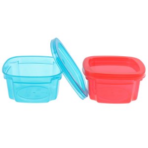 200ml Baby Food Boxes Container Baby Snacks Storage Boxes Mini Portable Crisper Sealed Boxborn Baby