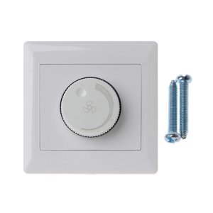 220V 10A Adjustment Ceiling Fan Speed Control Switch Wall Button Dimmer Switch