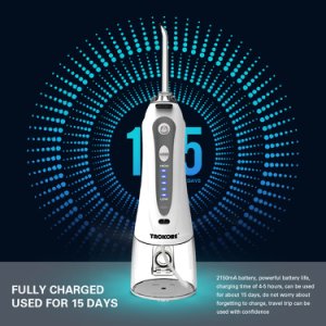 5 Modes Portable Oral Irrigator USB Rechargeable Electric Water Dental Flosser Cleaning Teeth 240ml Dental Irrigator Water Jet