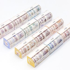 5 Roll/sets Beautiful Anime 12 Constellations Craft Washi Tape DIY Decoration for Scrapbooking Masking Tape Adhesive Tape