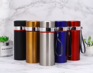 500/750ml Thermos Bottle Stainless Steel Tumbler Insulated Water Bottle Portable Vacuum Flask for Coffee Mug Travel Cup