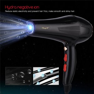 5000W AC Motor Hair Dryer Blue Light  Blow Hairdryer  Hot And Cold Wind Styling Tools For Household Hotel Use Collecting Nozzle