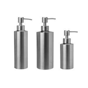 550ml Bathroom Kitchen Hand Soap Dispensers Spray Liquid Soap Dispensers 304 Stainless Steel Bottle Kitchen Sink Replacement