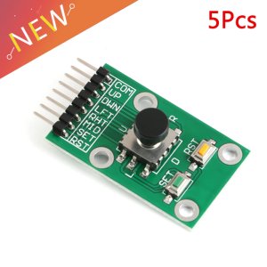 5pcs/lot Five direction navigation key module 5D rocker independent keyboard switch button MCU For arduino