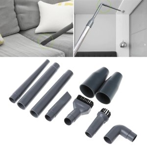 9Pcs Vacuum Cleaner Accessories Multifunctional Corner Brush Set Plastic Nozzle
