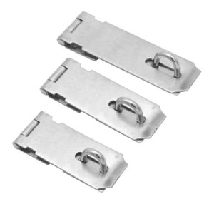 Anti Theft Hasp Staple Shed Latch Stainless Steel 3 4 5inches door cabinet box drawer Lock Easy Install Padlock Household Safety