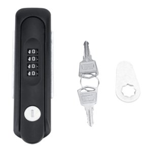 Cabinet Password Safe Lock, Digital Zinc Alloy Code Combination Cam Cabinet Convenient Password Safe Lock with Keys