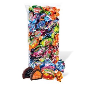 Candy chocolate mix кремлина fruit in chocolate assorted-snacks and sweets, goods from Russia