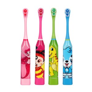 Children's Toothbrush Cartoon Sonic Electric Toothbrush Oral Hygiene Teeth Care Tooth Brush Kids Battery Power brush C30