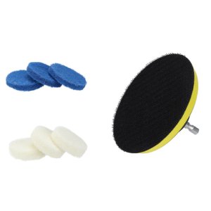 CNIM Hot 6 Pieces Scouring Pads Drill Power Scrubber Brush-Electric Powered Scrub Pad For Cleaning Household And Polishing Met