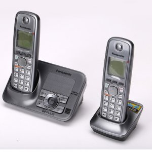 DECT6.0 Wireless Telephone Handset Cordless Phone With Answer System Handfree Internal Intercom English Spain Language For Home