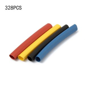 DIY combination electrical tape   color shrink tube set  insulation casing Household  For 2020  328 pcs heat Shrink Tube