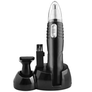 EAS-Nose Hair Trimmer - Waterproof Stainless Steel Nose Trimmer Beard And Eyebrow Clipper