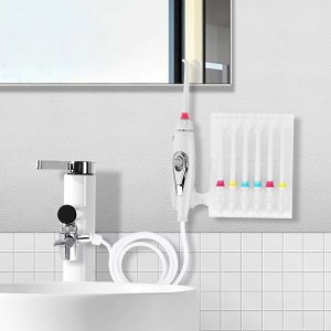 Faucet Oral Irrigator Water Jet Toothbrush Flosser Dental Implements Oral Care Water Jet Dental Irrigator Flosser Tooth Cleaner