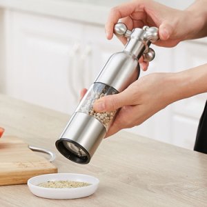 FIMEI Stainless Steel Pepper Grinder Manual Pepper Spice Grinder Cooking Tool Kitchen Appliances