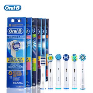 Genuine Oral B Toothbrush Head Precision Clean Replaceable Brush Heads for Oral B Rotation Type Electric Toothbrush 6 Type HOT