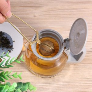 Gold Stainless Steel Tea Infuser Sphere Mesh Tea Strainer Herb Spice Filter Diffuser for Tea Pot Mug Teaware Tea Accessories
