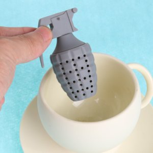 Grenade Silicone Tea Infuser Tea Diffuser Herbal Spice Filter Coffee Tea Strainer Reusable Teaware Teapot Kitchen Accessories