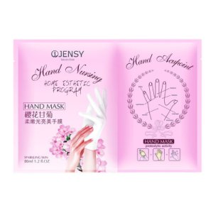Hand Mask Milk Essence Protein Moisturizing Gloves With Spun Screen Inner Film Anti-Wrinkle Hand Care Q1