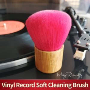 High Quality Wooden Handle Cleaning Soft Brush for Vinyl LP Player Accessories