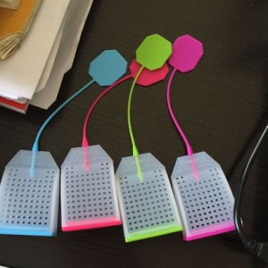 Hot Sale 1PCS Bag Style Silicone Tea Strainer Herbal Spice Infuser Filter Diffuser Kitchen Coffee Tea Tools