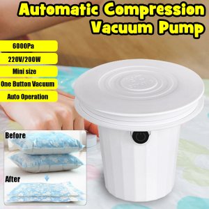 Household  Automatic Vacuum Sealer Pump Machine Compressed Bags Vacuum Compressed Bags Electric Air Pump For Clothes Quilt Food