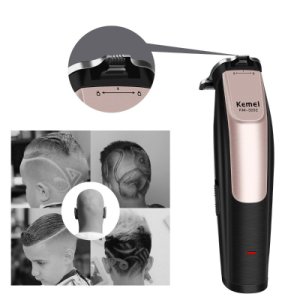 Kemei 0mm Baldheaded hair trimmer Electric Hair Clipper Rechargeable Razor Cordless Adjustable Men's Hair Cutter Beard Barber 34