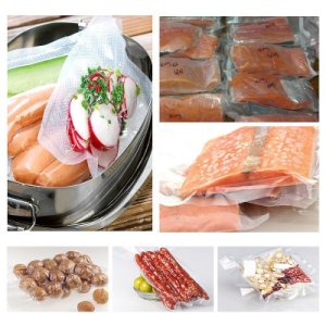 Kitchen Food Vacuum Bag Storage Bags For Vacuum Sealer Food Fresh Long Keeping 12+15+20+25+28cm*500cm 5 Rolls/Lot