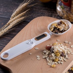 LCD Display Kitchen Spoon Scale Electronic Scale Spoon For Food Ingredients Measuring Spoon Scales 500g/0.1g Weighing