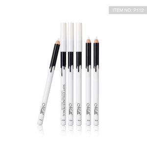 MENOW 12PC Soft White Eyeliner Pencil Eye Liner Waterproof Long Lasting Eye Brighten 2U1031